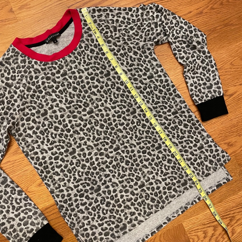 Gibsonlook Leopard Print Top, Size S - image 6